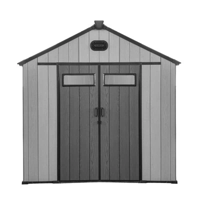 बड़ा प्लास्टिक भंडारण शेड