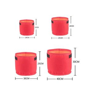 50 गैलन गैर-बुना गार्डन फ्लावर प्लांट फैब्रिक पॉट