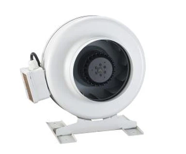 4'' वेंटिलेशन स्टील इनलाइन पंखा