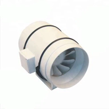 प्लास्टिक डक्ट इनलाइन ट्यूब पंखा